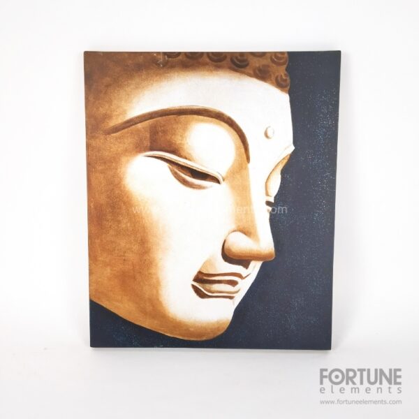 Buddha Metalic Face Painting