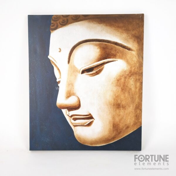 Metallic Buddha Painting